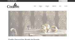 Desktop Screenshot of coelhodecoracoes.com.br
