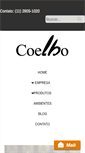 Mobile Screenshot of coelhodecoracoes.com.br